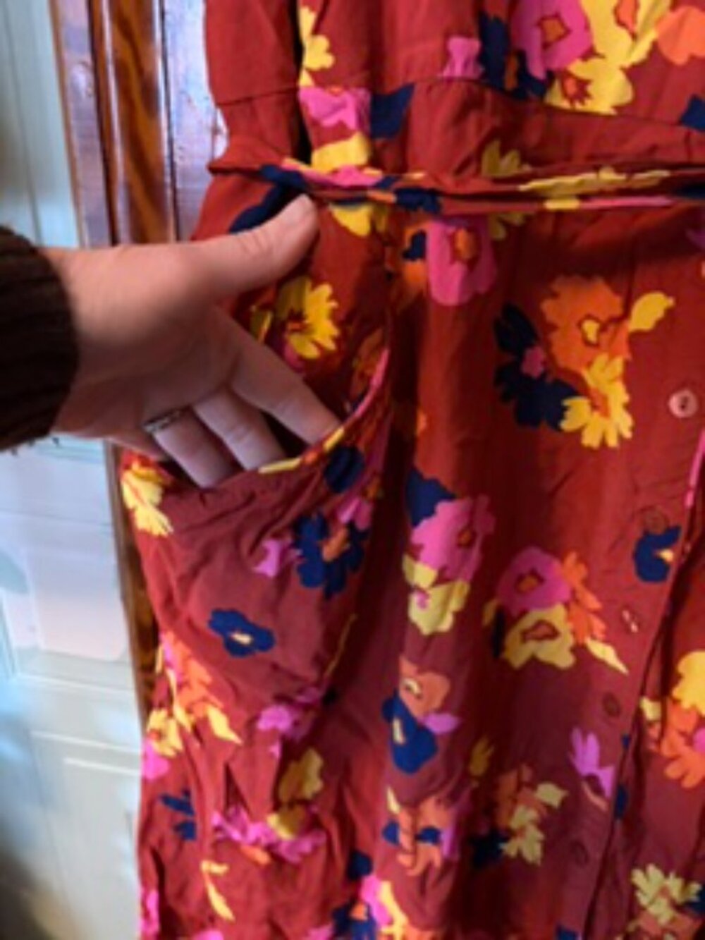 Modcloth "Going Out and About" Button-Down Shirt Dress - Picture 7 of 9